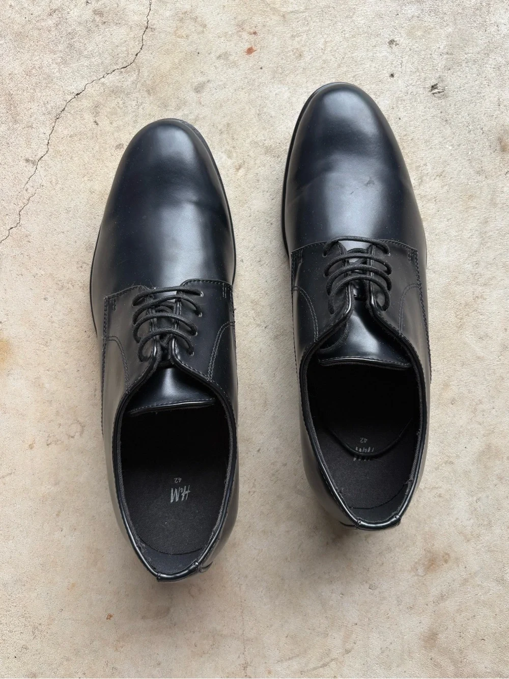 H&M Black leather shoes